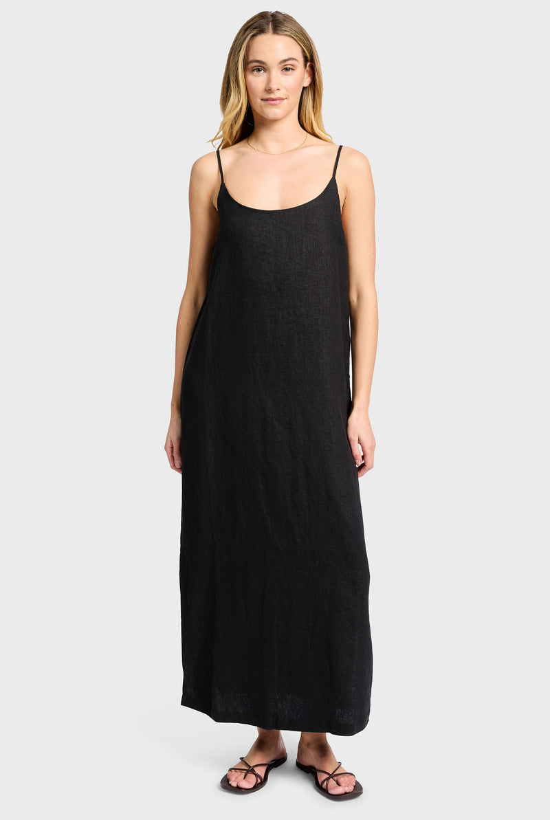 Essential Linen Slip Dress