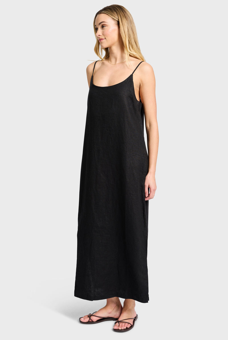 Essential Linen Slip Dress