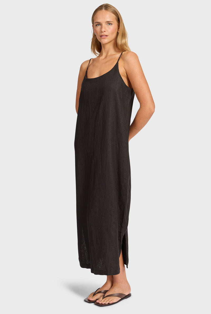 Essential Linen Slip Dress