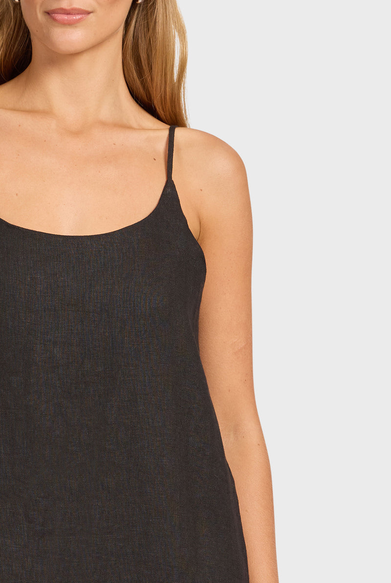 Essential Linen Slip Dress