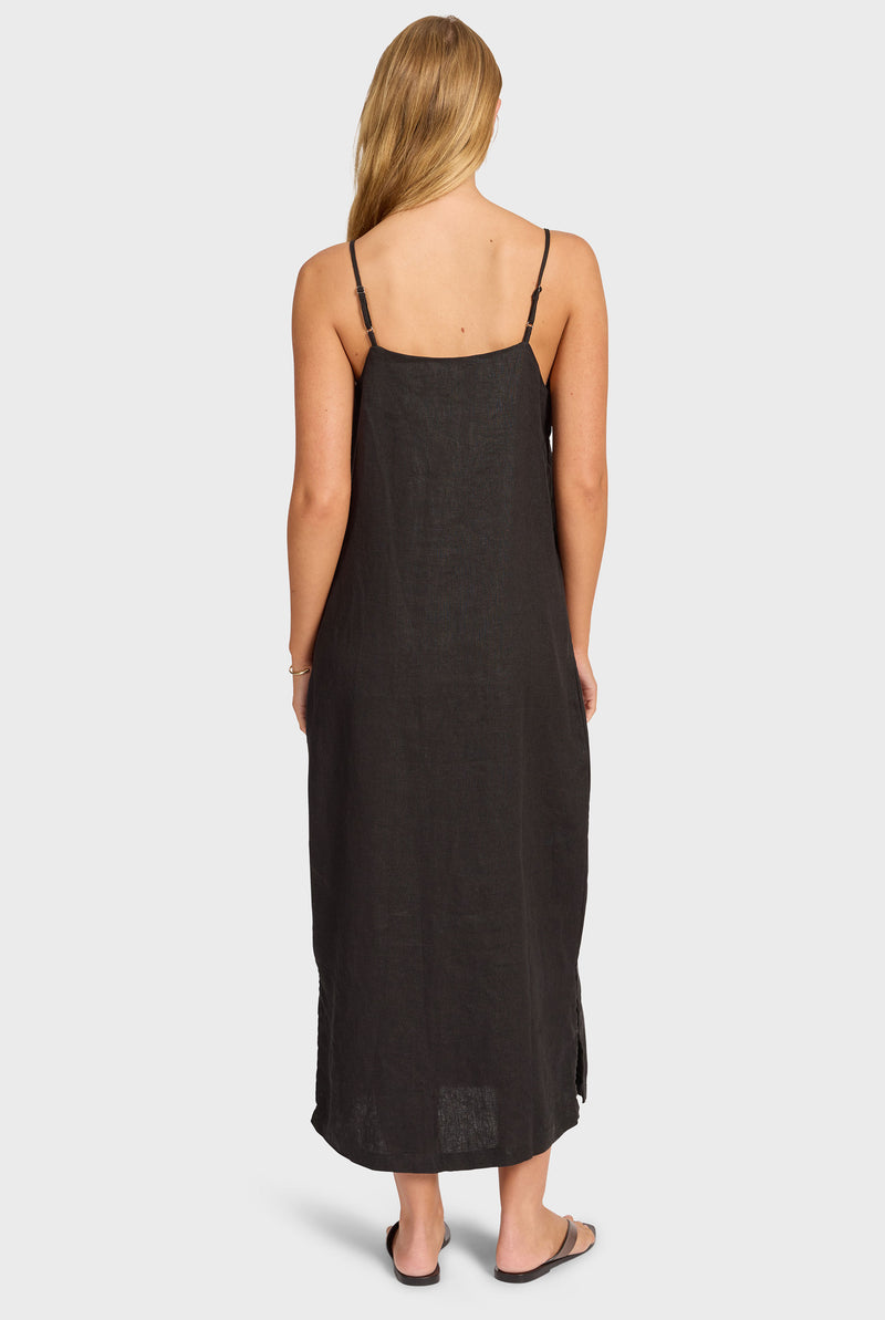 Essential Linen Slip Dress