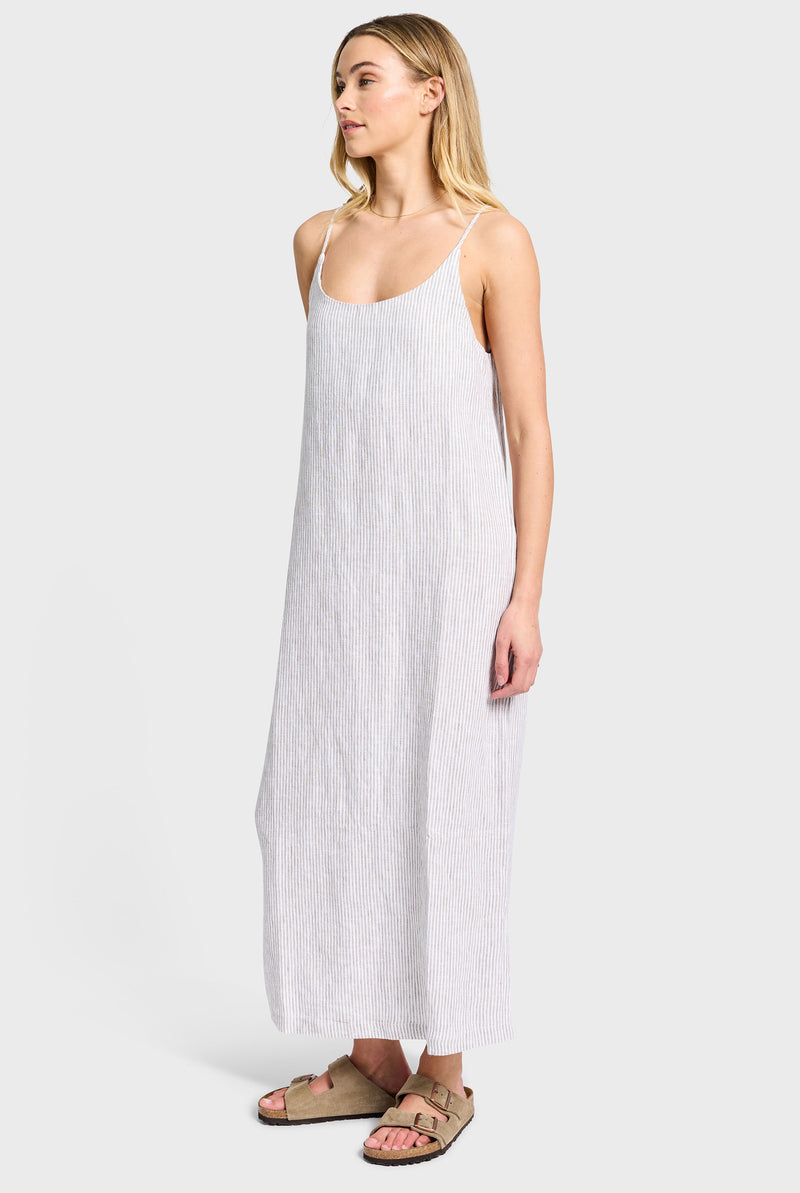 Essential Linen Slip Dress