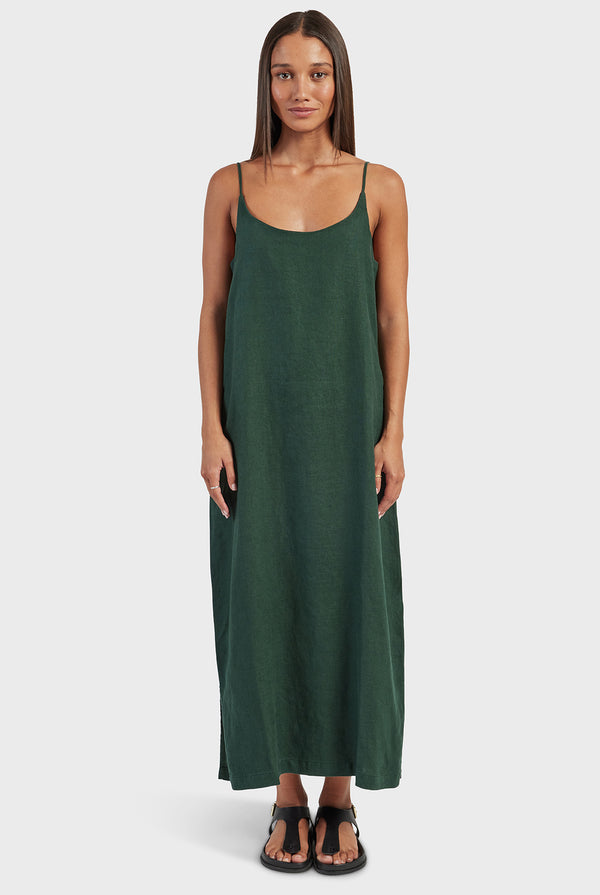 Essential Linen Slip Dress
