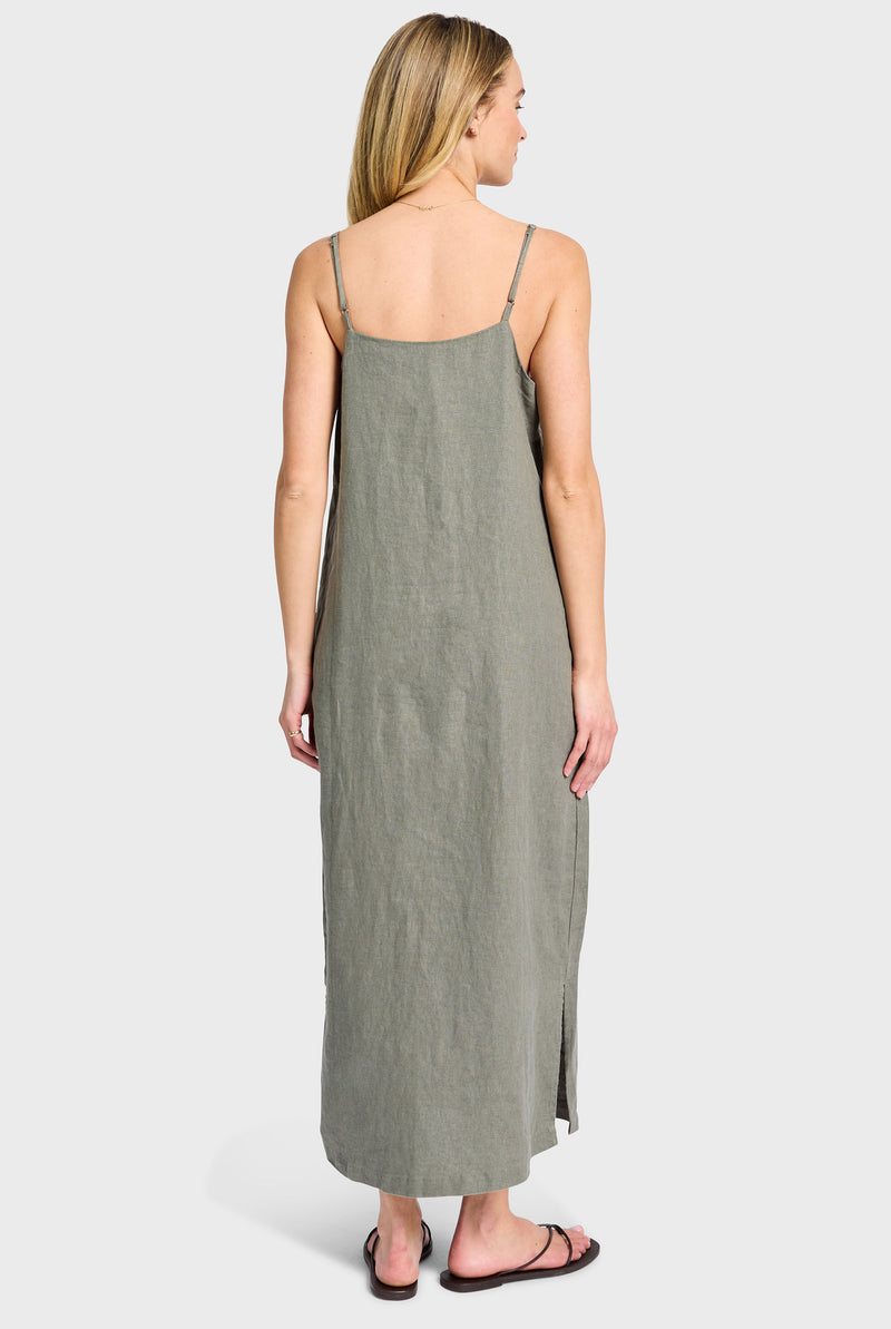 Essential Linen Slip Dress