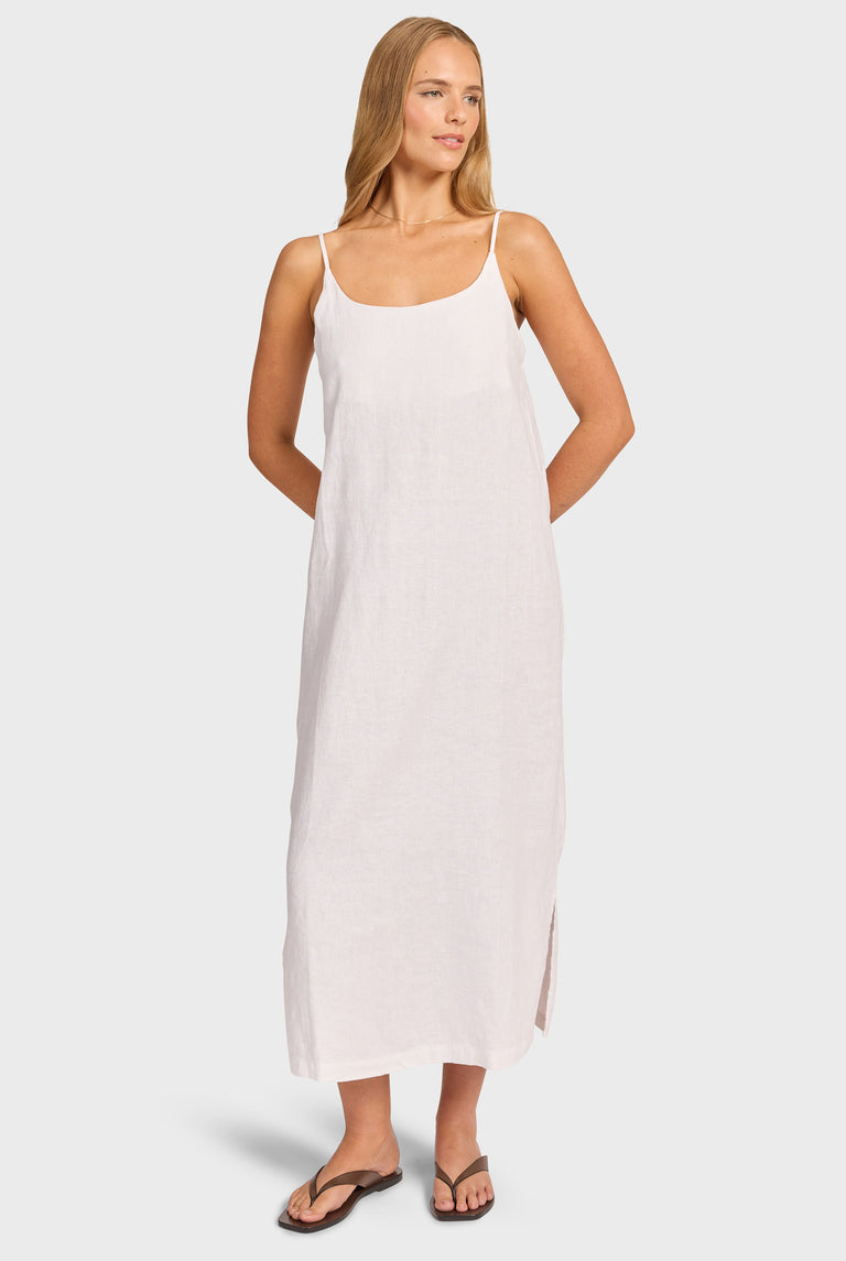 Essential Linen Slip Dress — Slip Dress