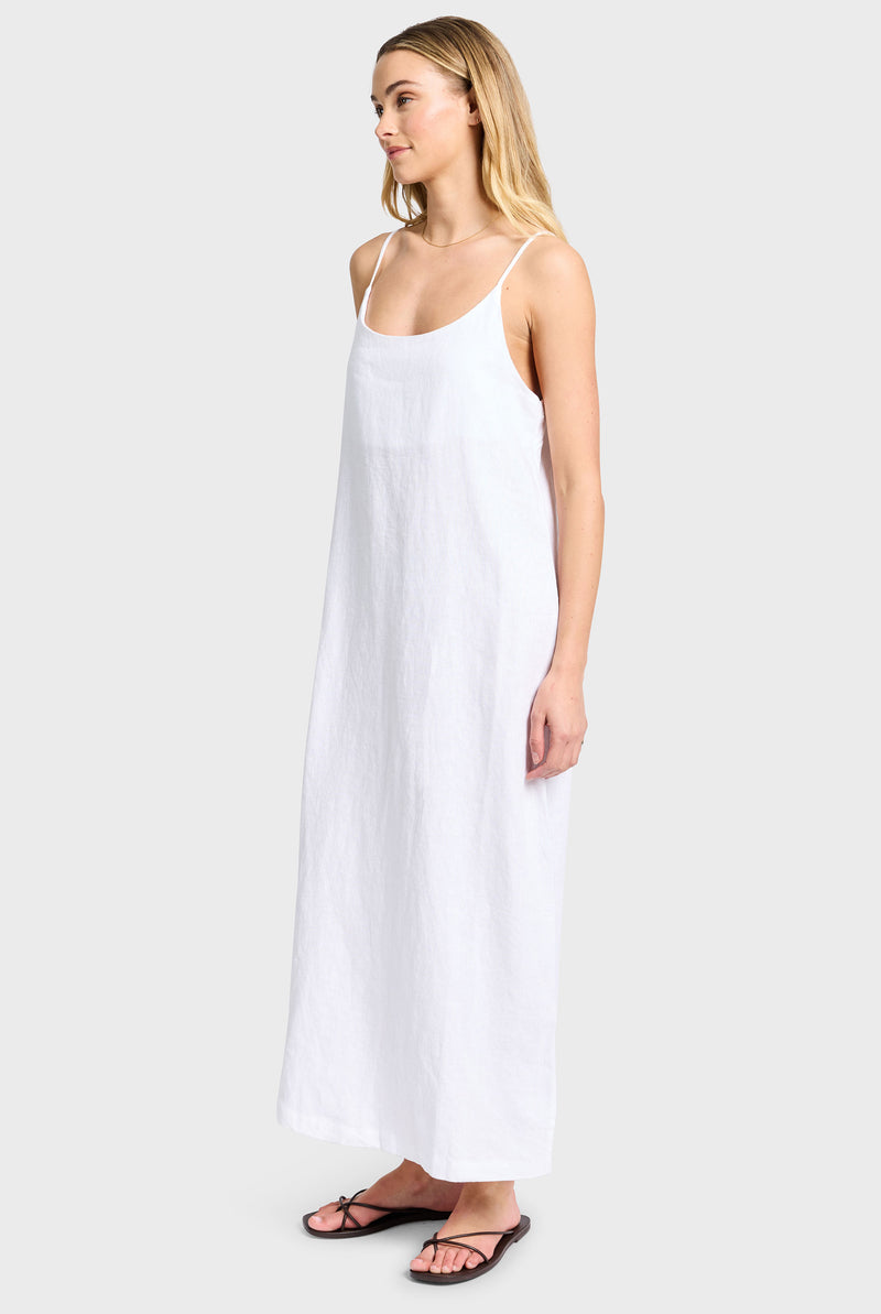 Essential Linen Slip Dress