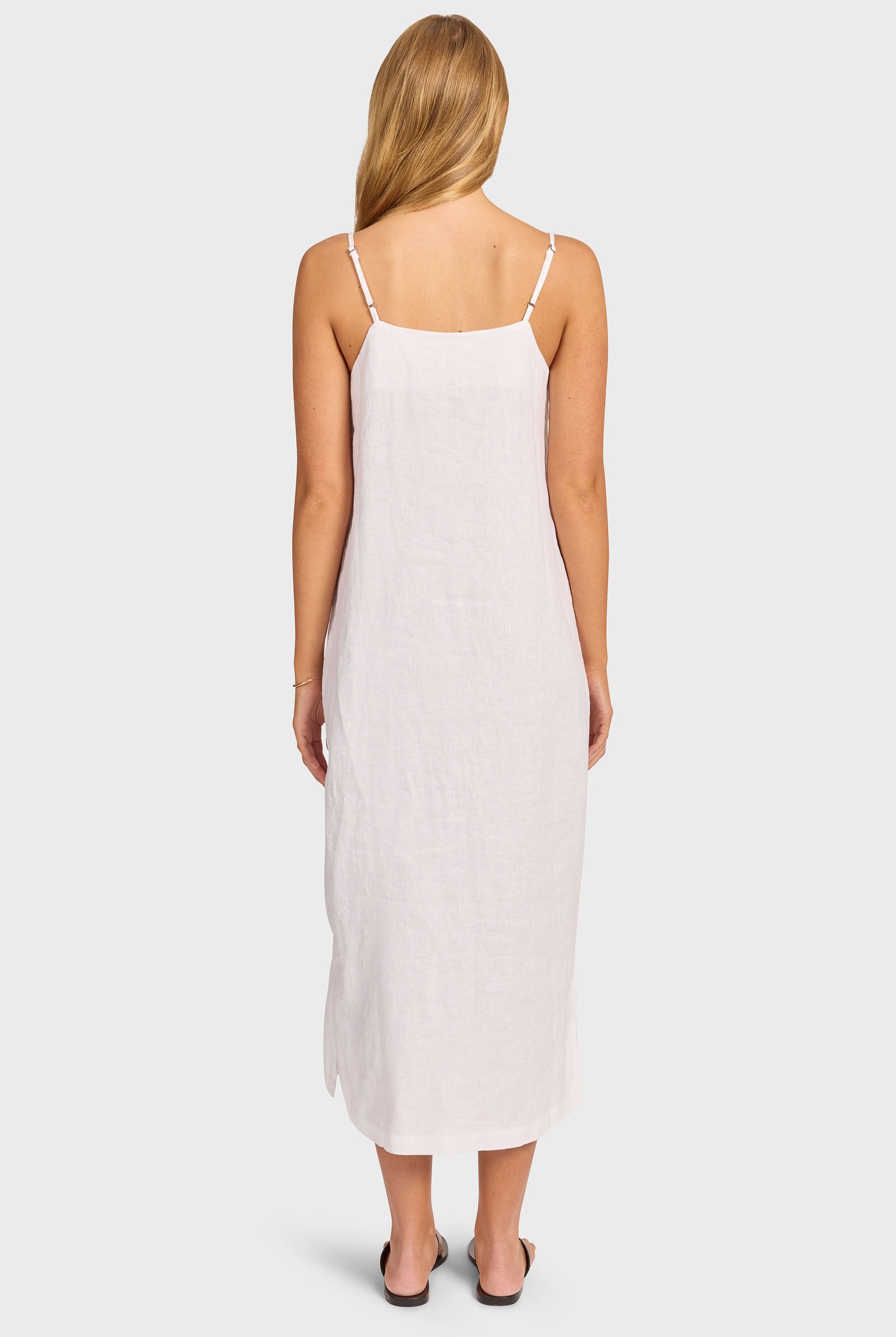 Essential Linen Slip Dress — Slip Dress Essential Linen Slip Dress — Slip Dress