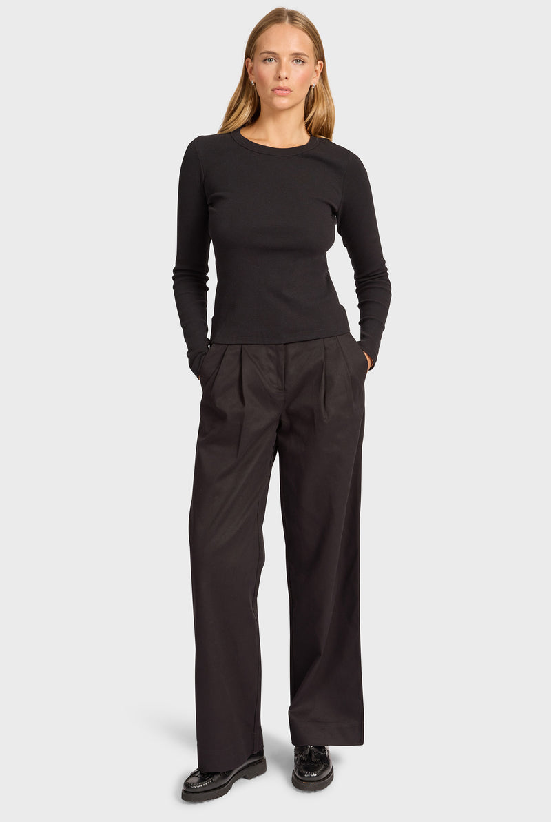 Essential Rib Long Sleeve