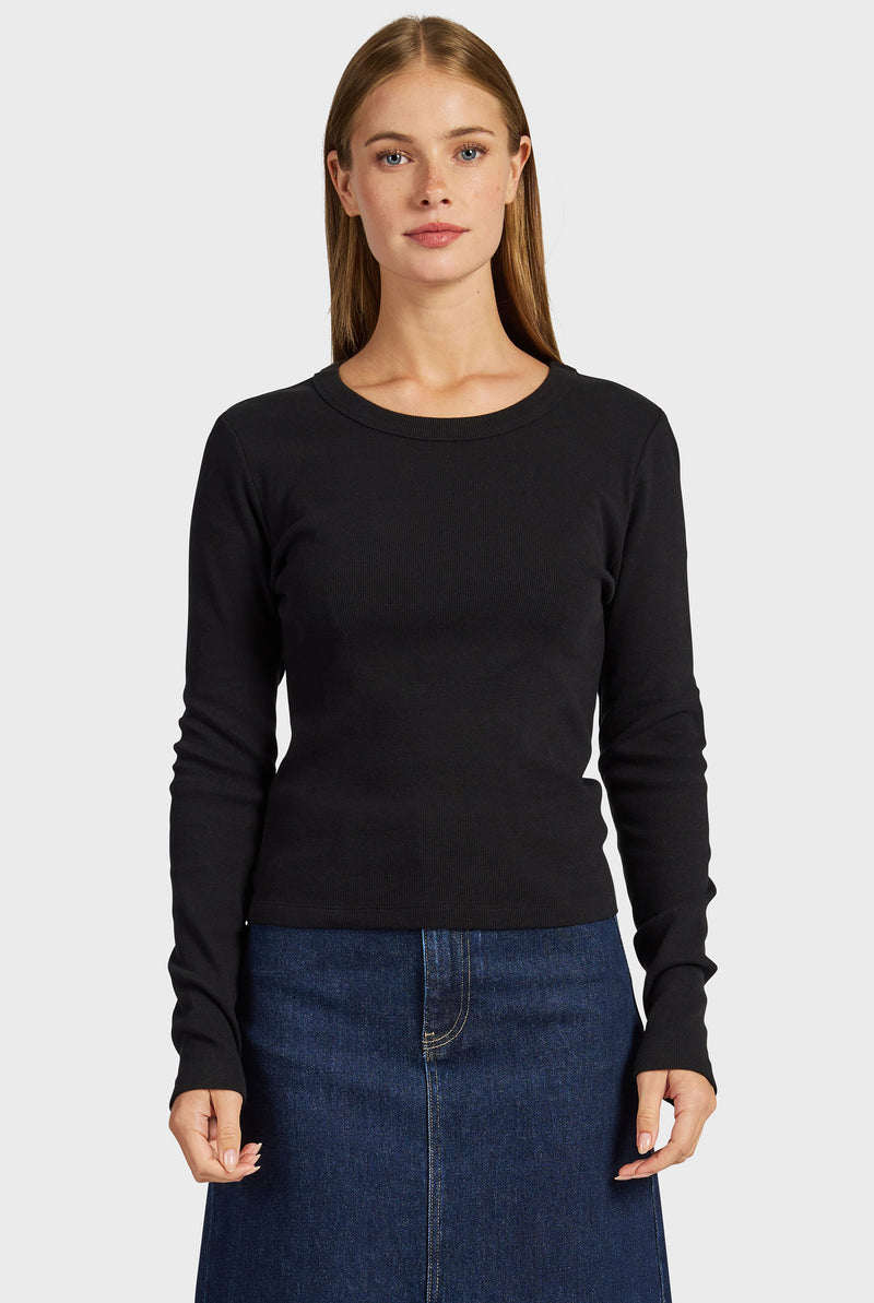 Essential Rib Long Sleeve