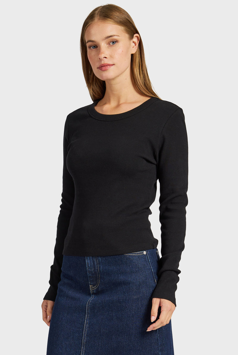 Essential Rib Long Sleeve