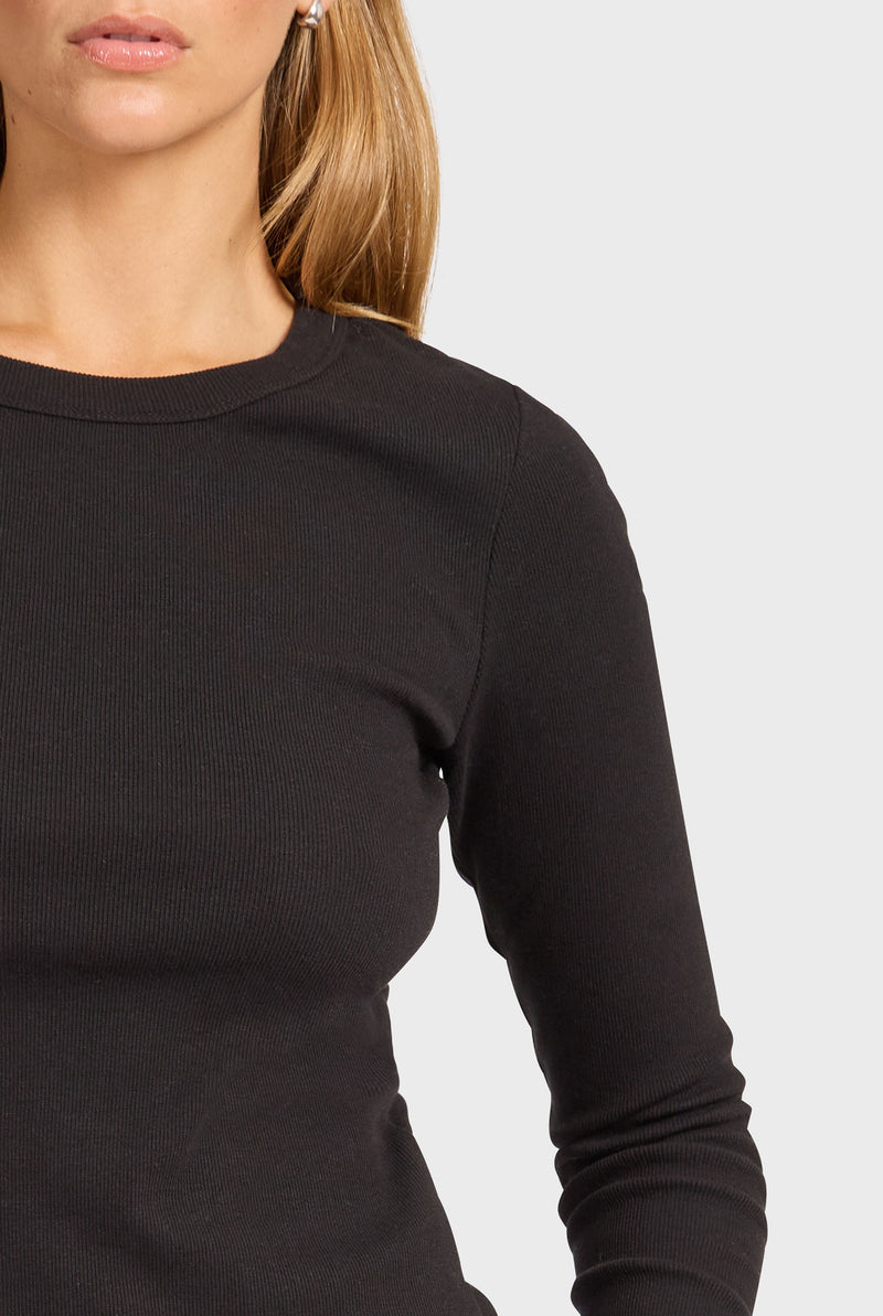 Essential Rib Long Sleeve