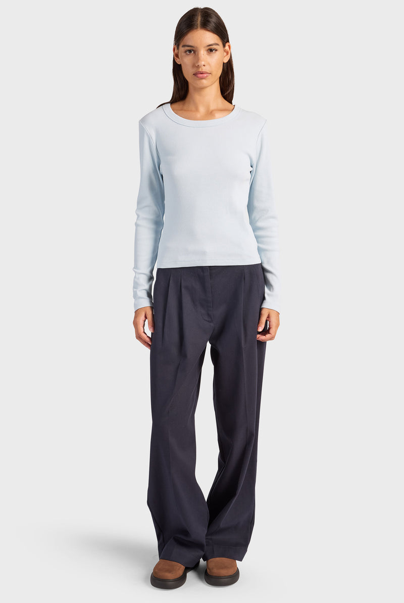 Essential Rib Long Sleeve