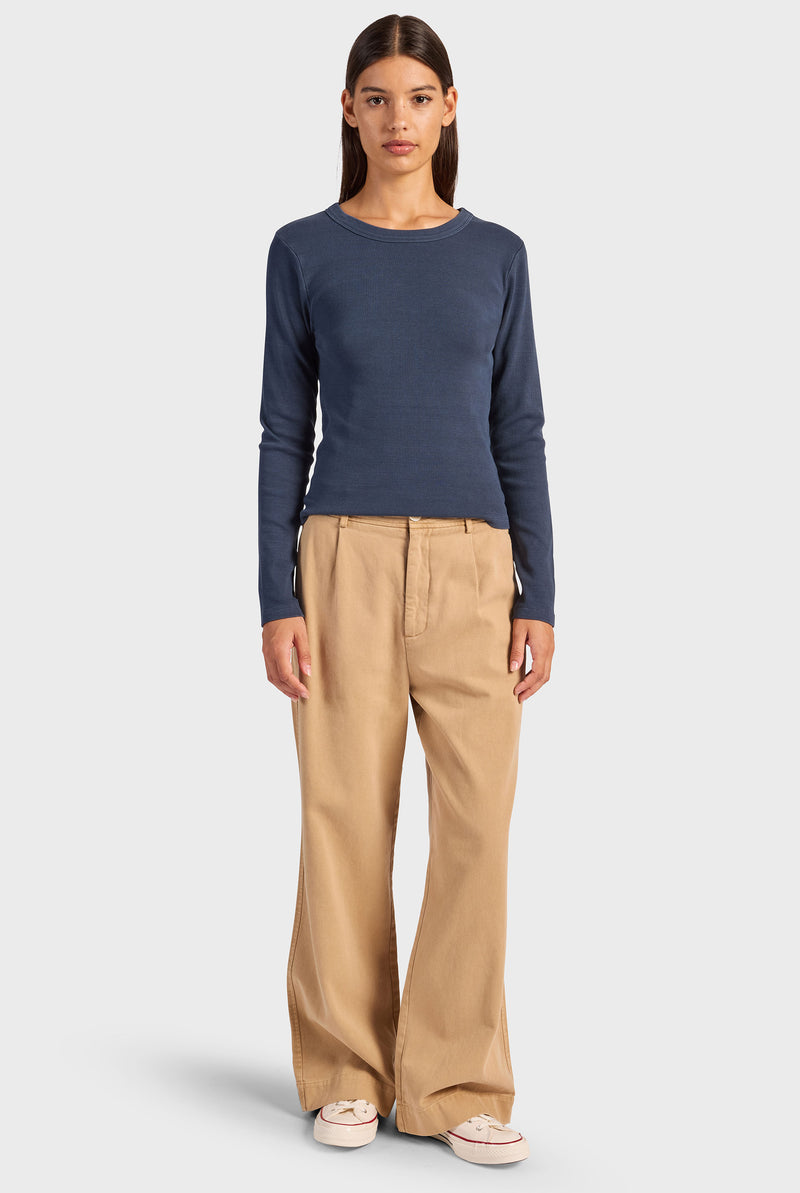 Essential Rib Long Sleeve