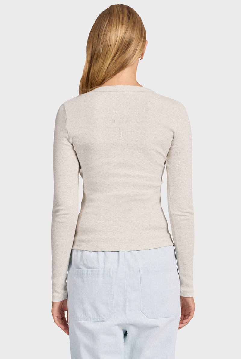 Essential Rib Long Sleeve