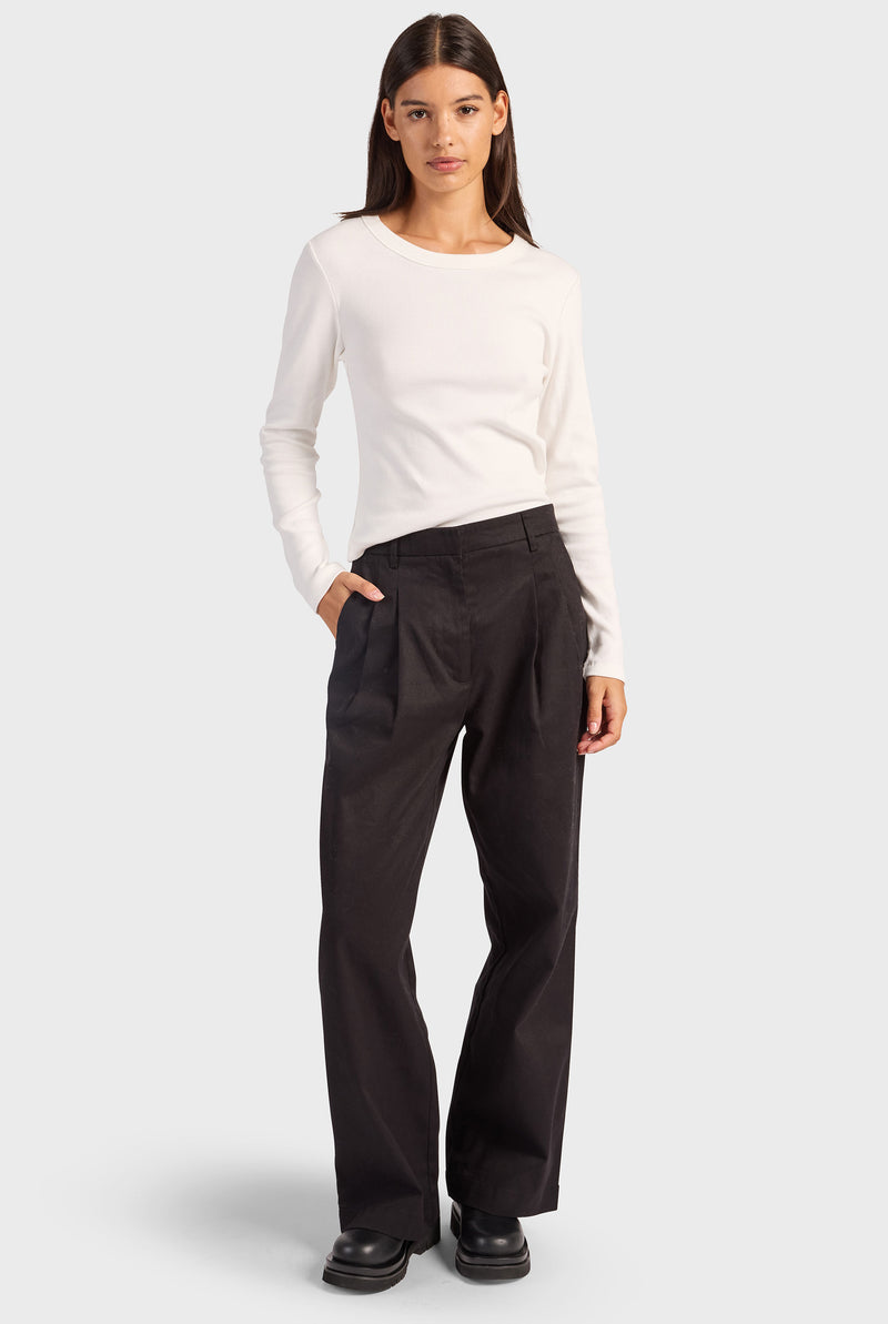 Essential Rib Long Sleeve
