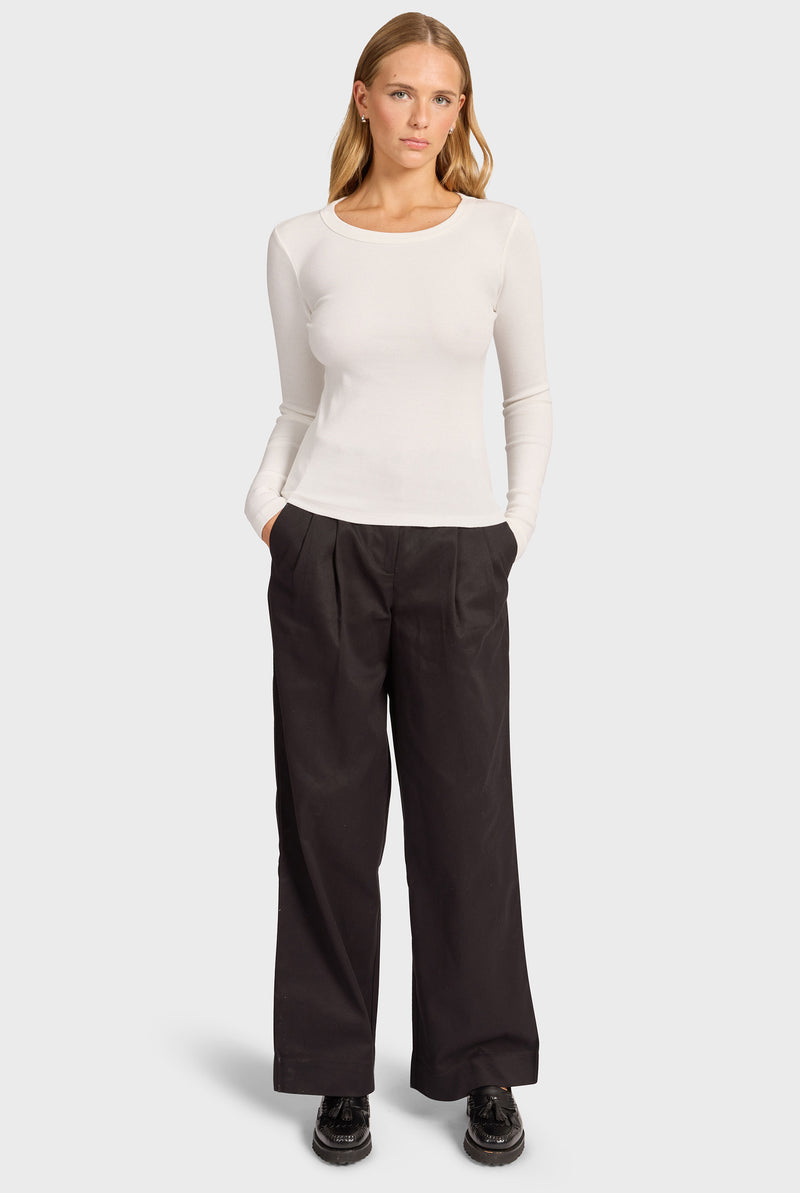Essential Rib Long Sleeve