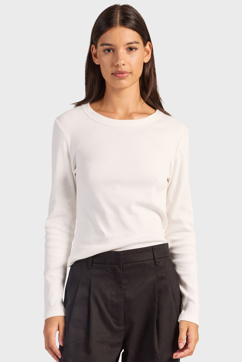 Essential Rib Long Sleeve