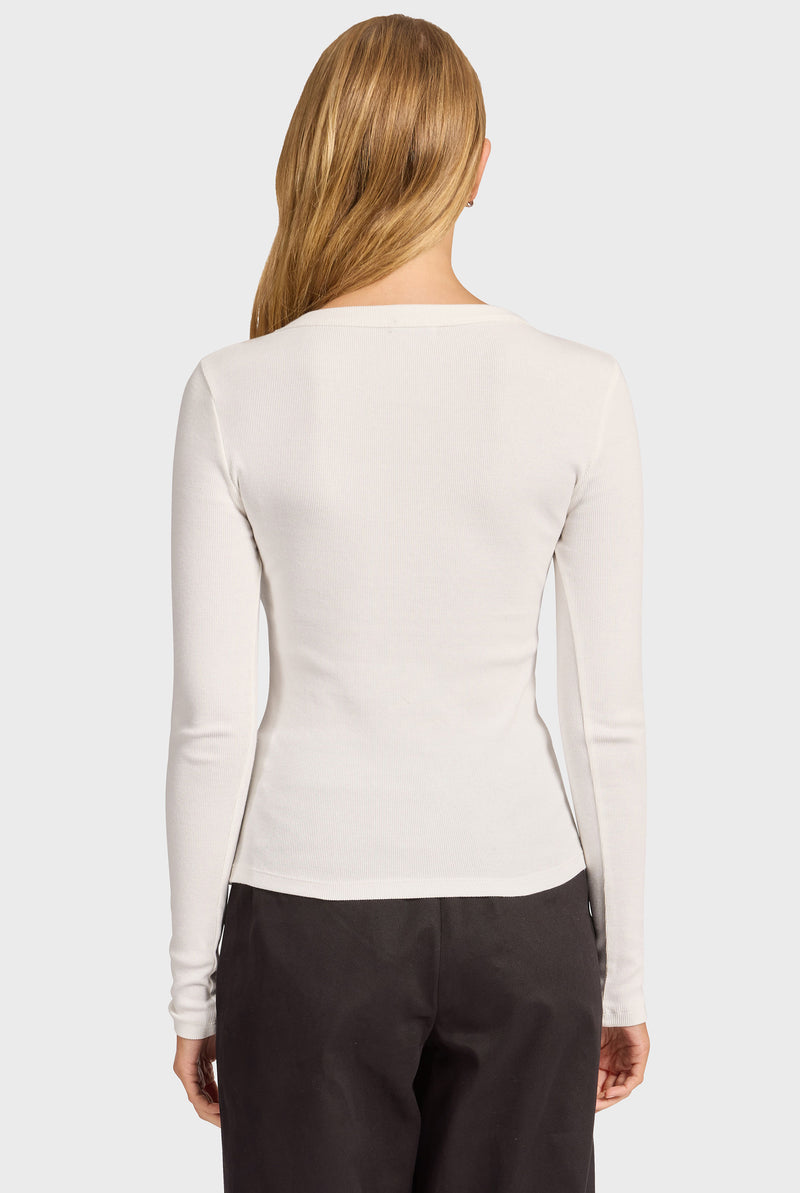 Essential Rib Long Sleeve