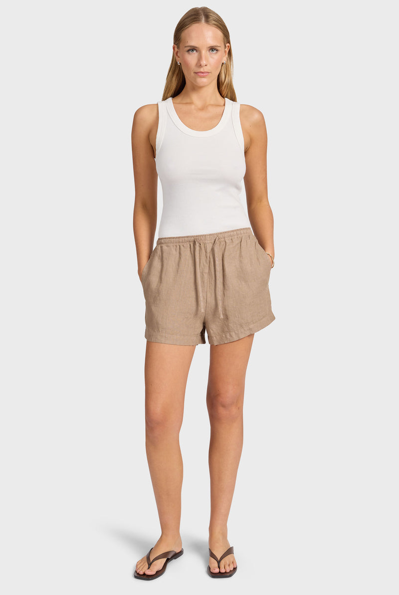 Essential Rib Tank — Stretch Rib Tank | Academy Brand