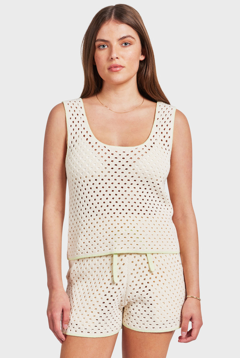 Farrah Crochet Tank