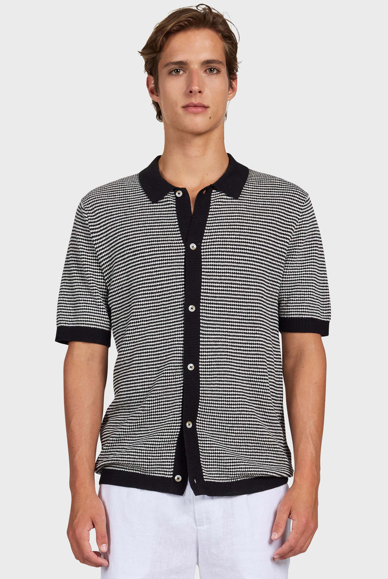 Gatsby Stripe SS Knit