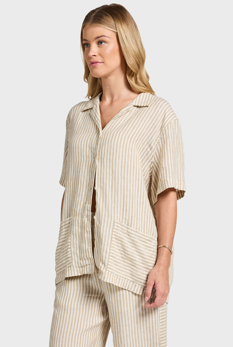 Gladys SS Linen Shirt