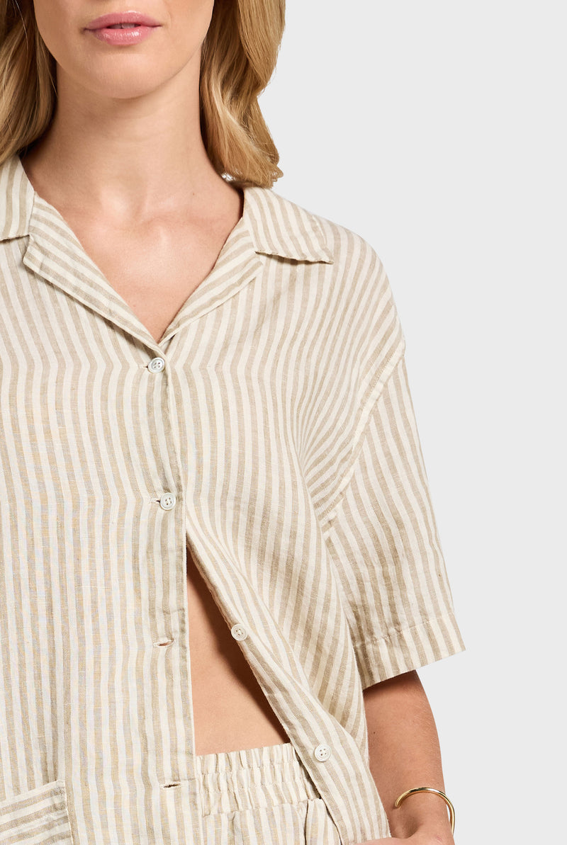 Gladys SS Linen Shirt