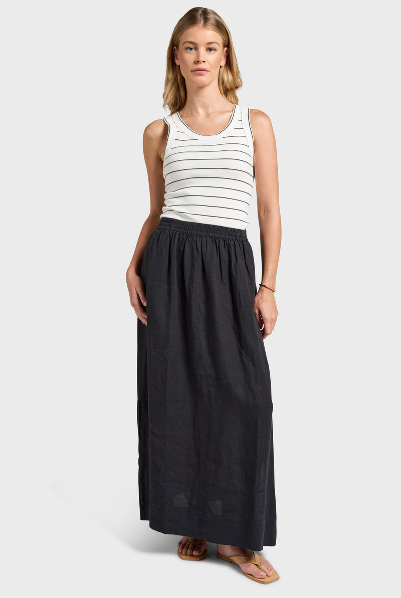 Gladys Linen Skirt