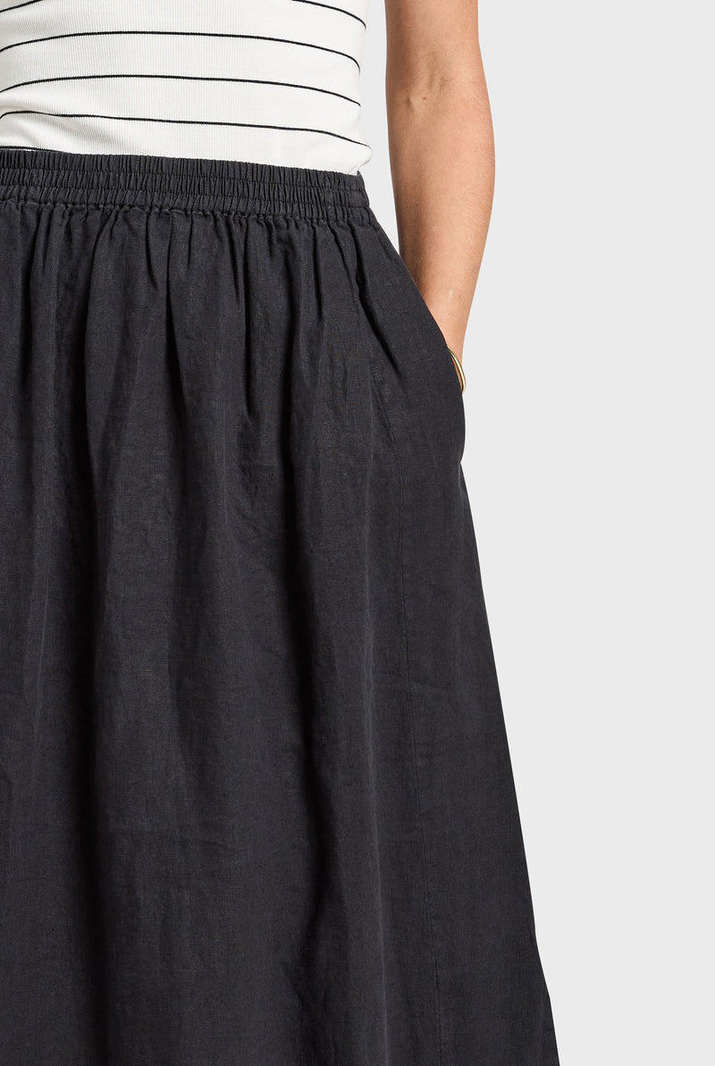 Gladys Linen Skirt