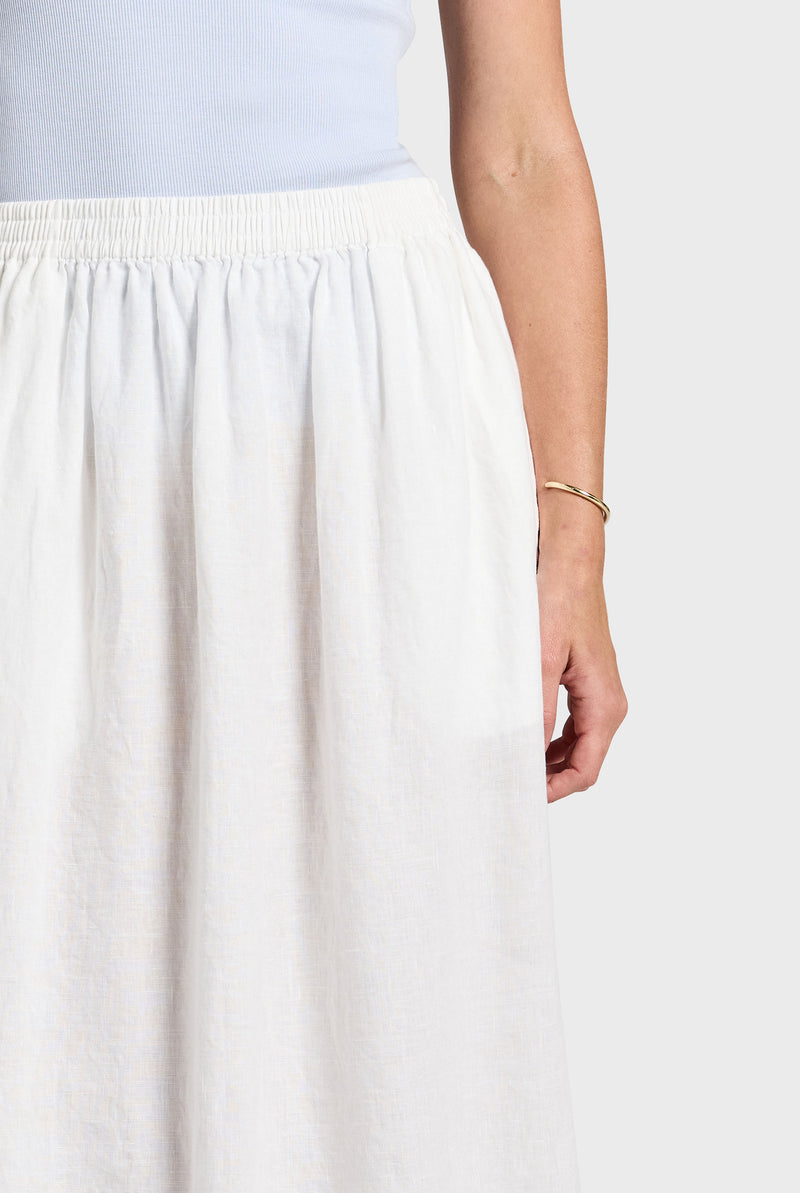 Gladys Linen Skirt