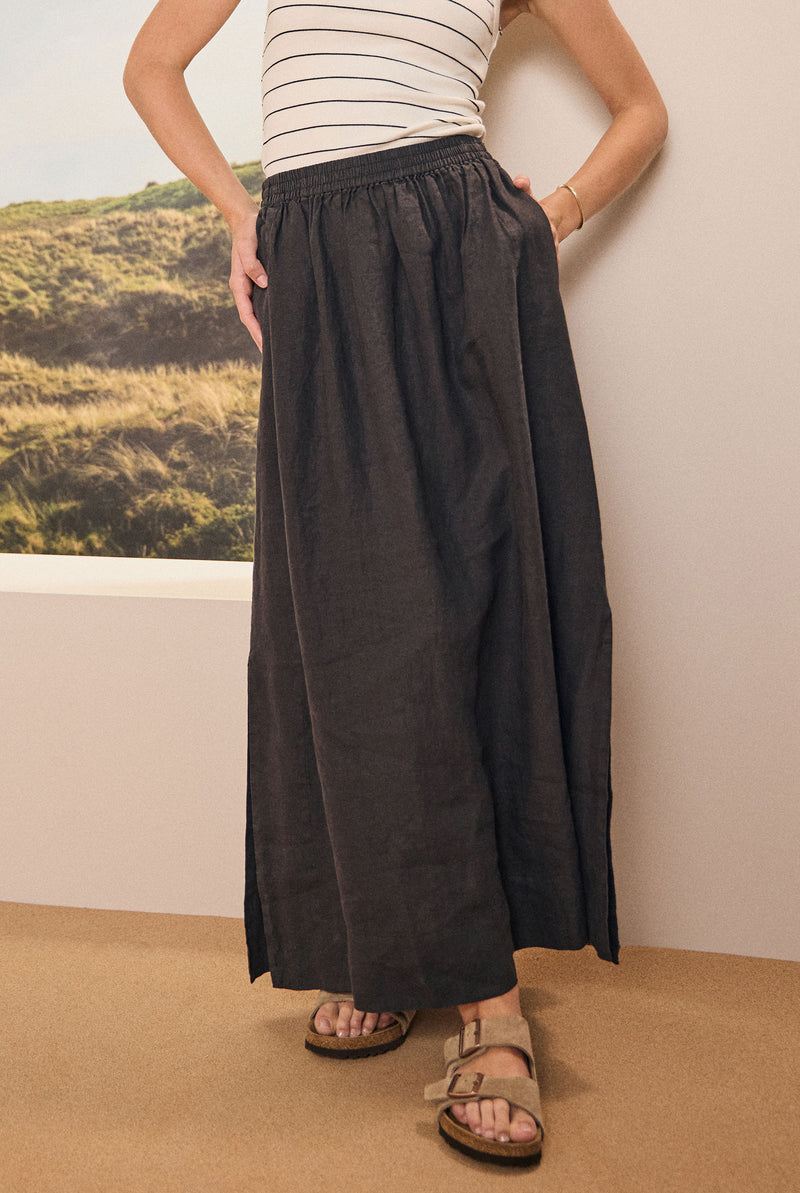 Gladys Linen Skirt