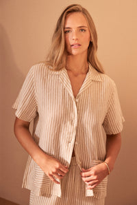 Gladys SS Linen Shirt