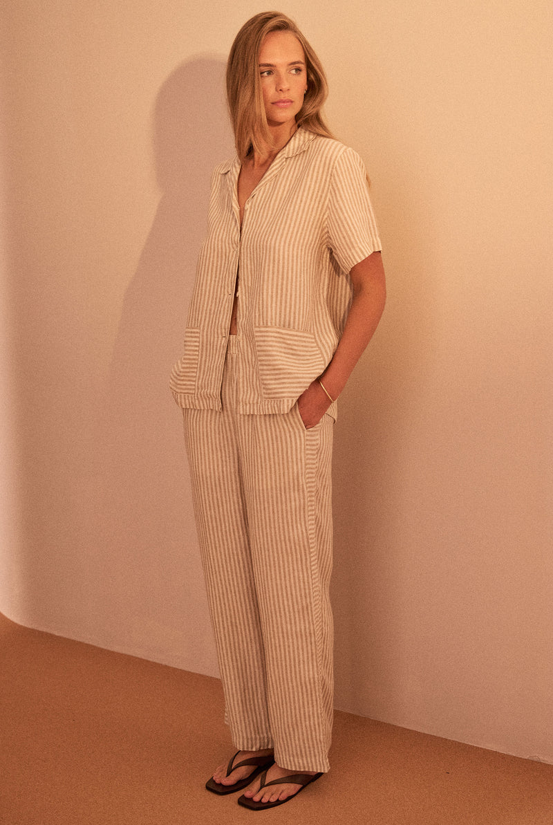 Gladys SS Linen Shirt
