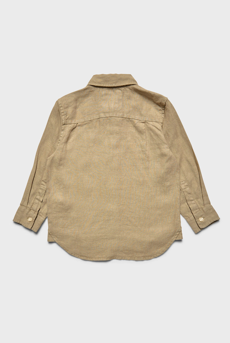 Kids Hampton Linen Shirt