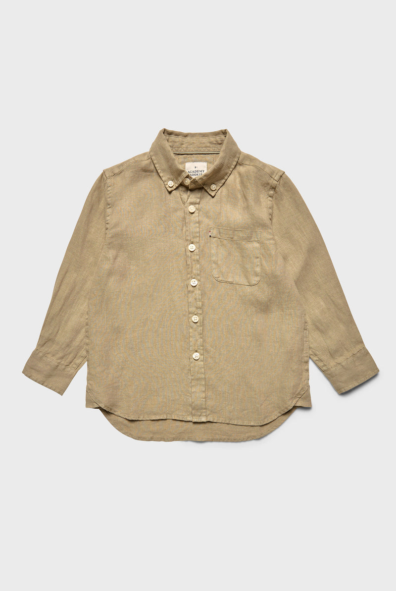 Kids Hampton Linen Shirt