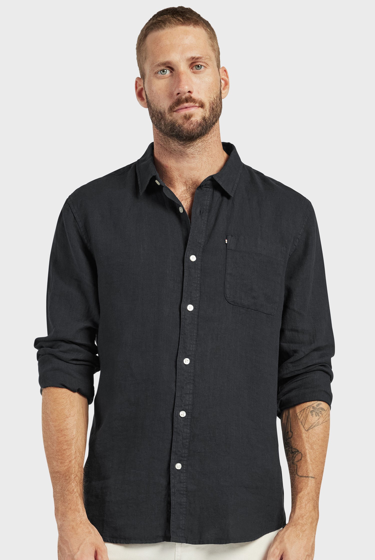 Hampton Linen Shirt Premium Linen Shirt | Academy Brand Hampton Linen Shirt Premium Linen Shirt | Academy Brand