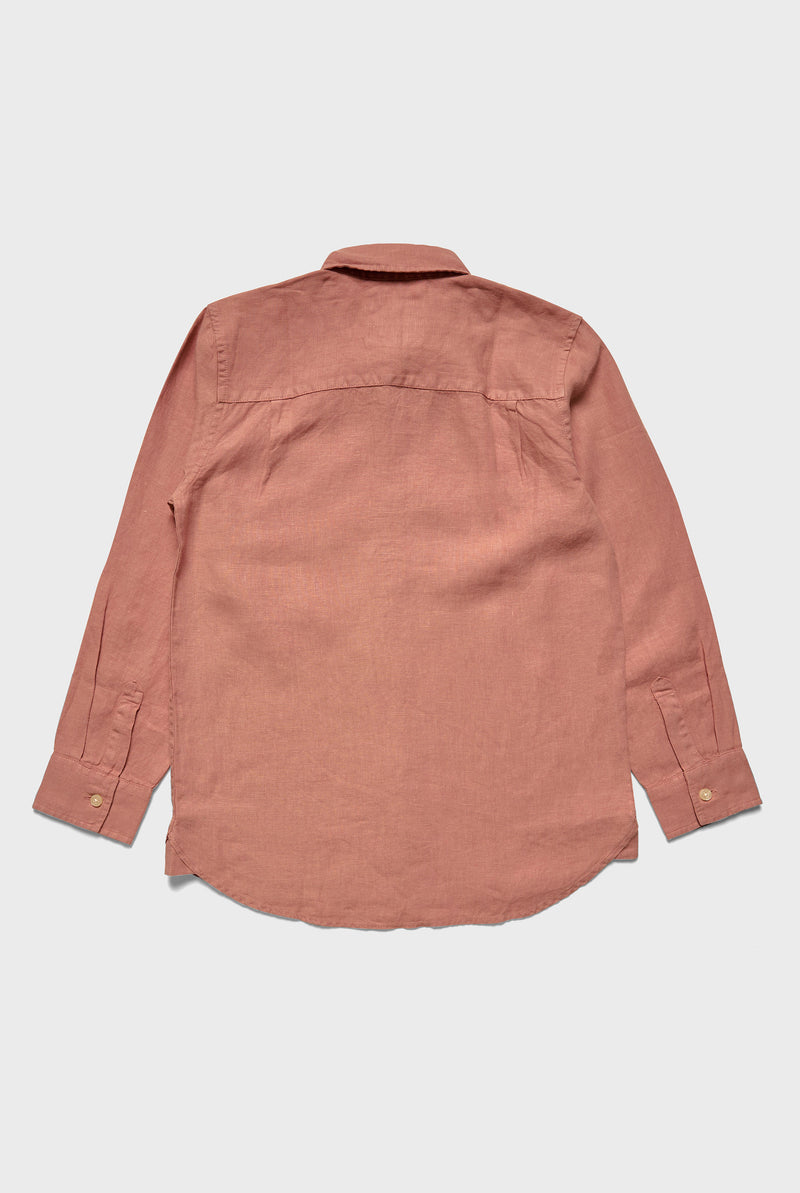 Kids Hampton Linen Shirt