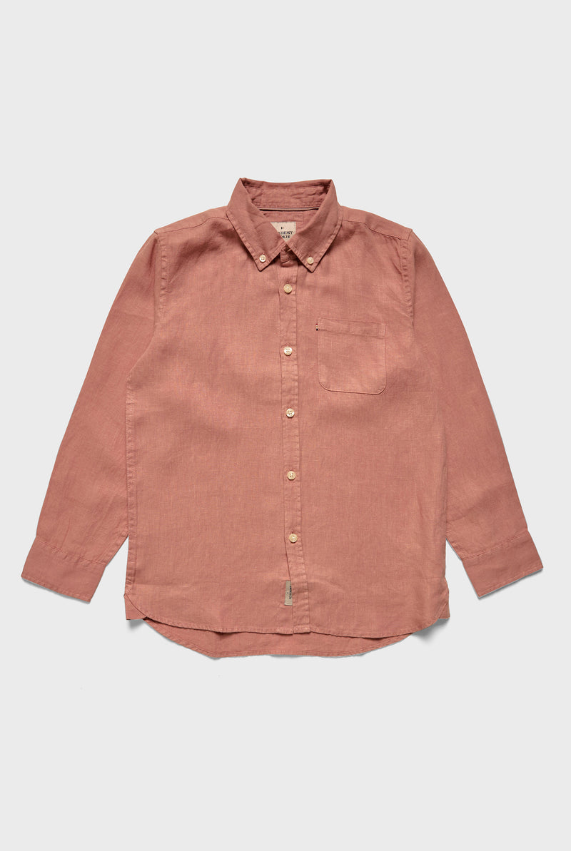Kids Hampton Linen Shirt