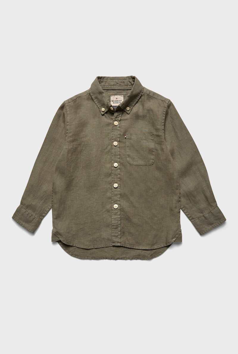 Kids Hampton Linen Shirt