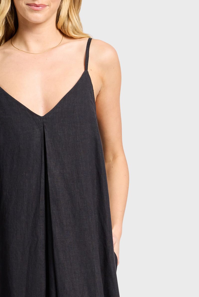 Hampton Linen Slip Dress