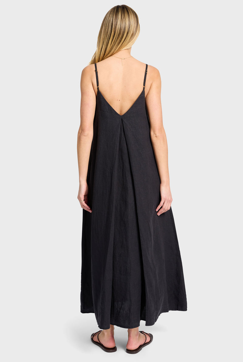 Hampton Linen Slip Dress