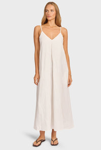 Hampton Linen Slip Dress