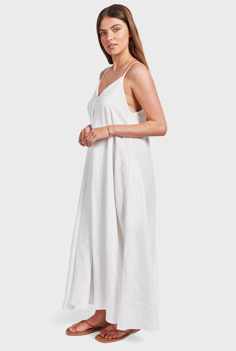 Hampton Linen Slip Dress