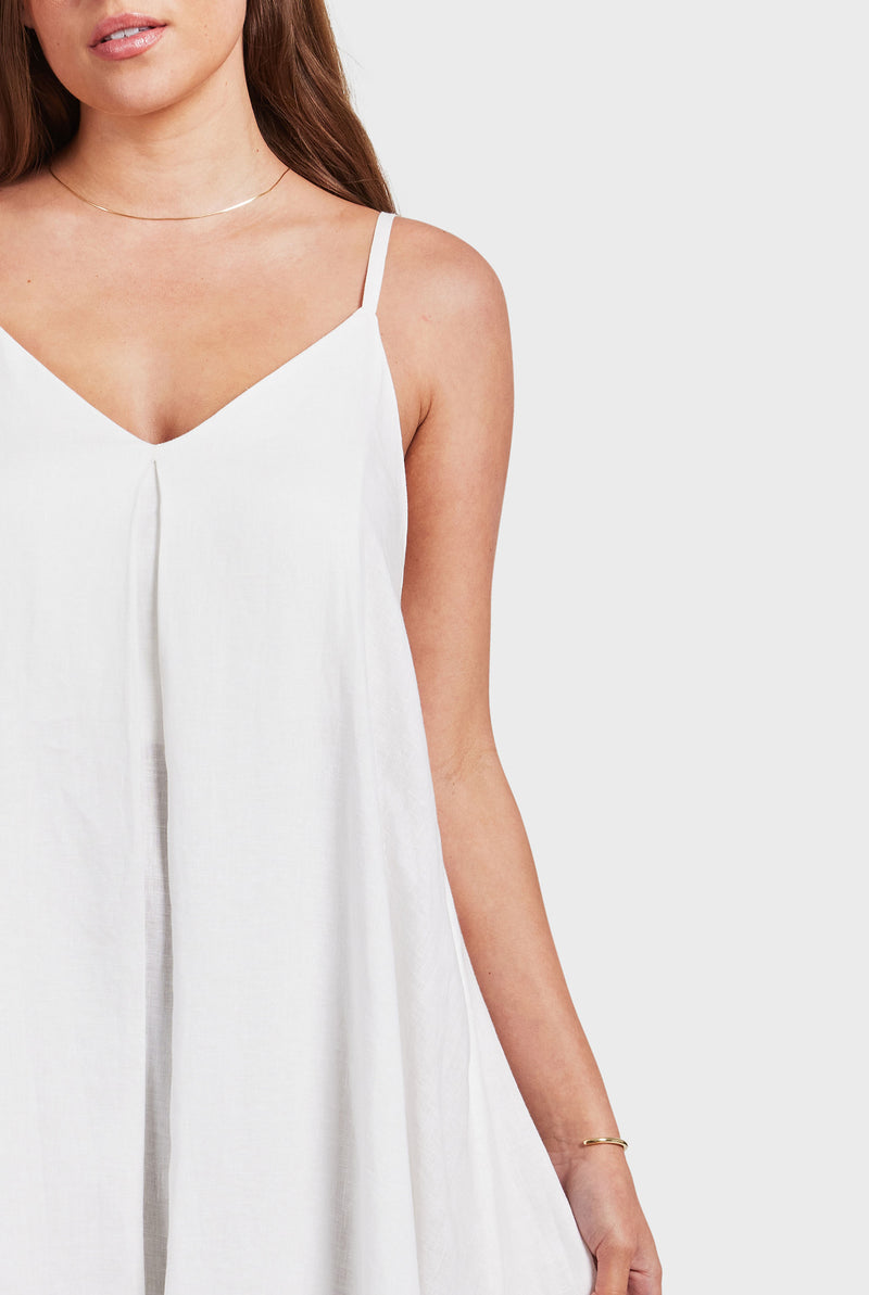 Hampton Linen Slip Dress