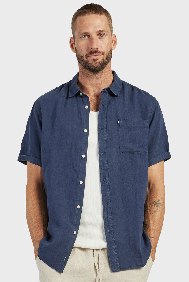 Hampton Linen S/S Shirt