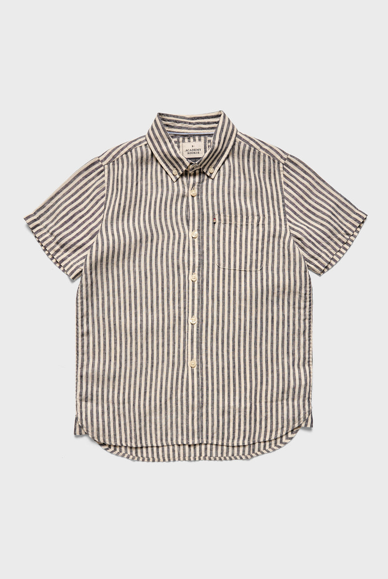 Kids Hampton Linen SS Shirt