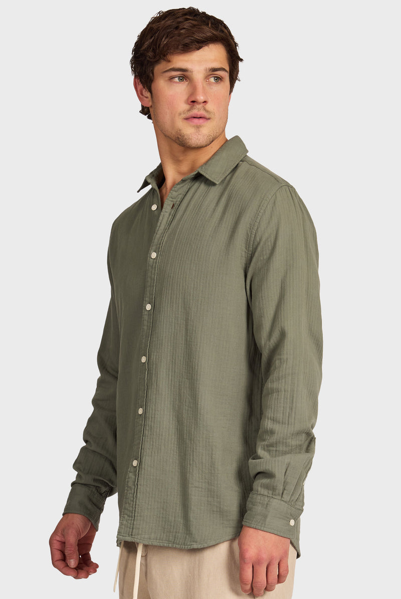 Harry Double Cloth Shirt