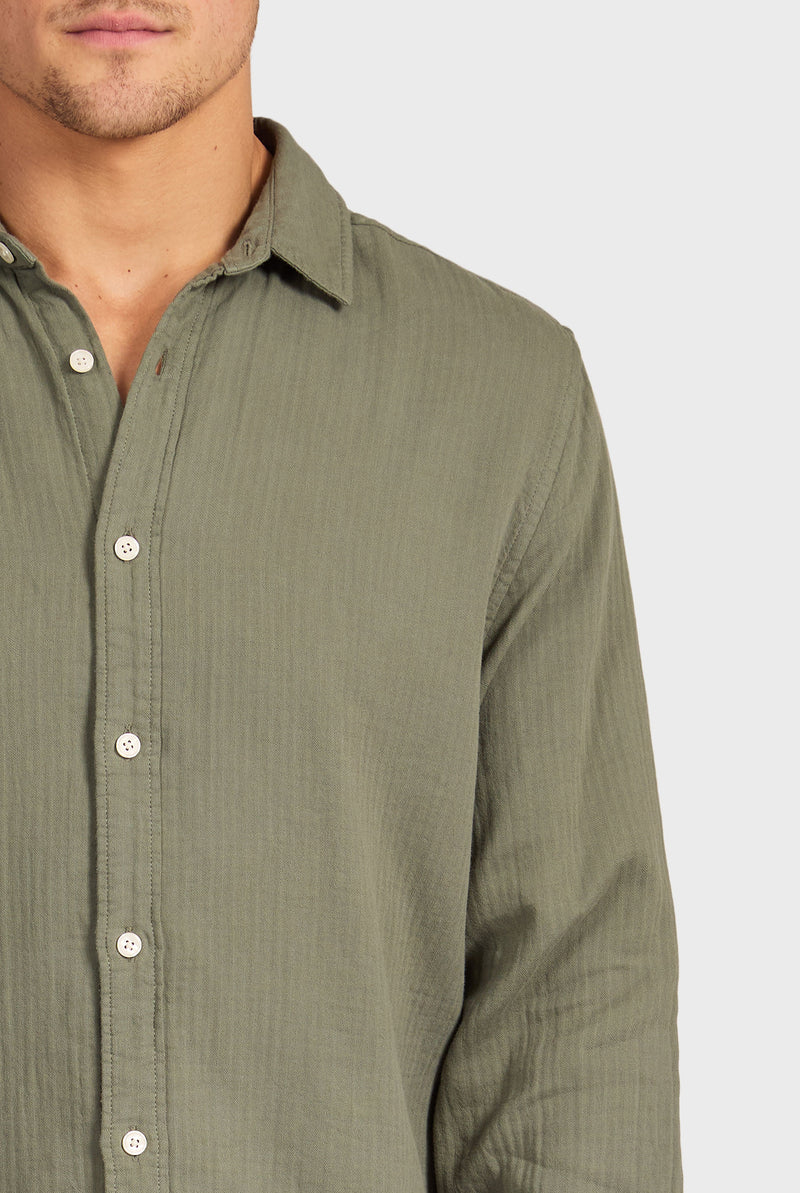 Harry Double Cloth Shirt