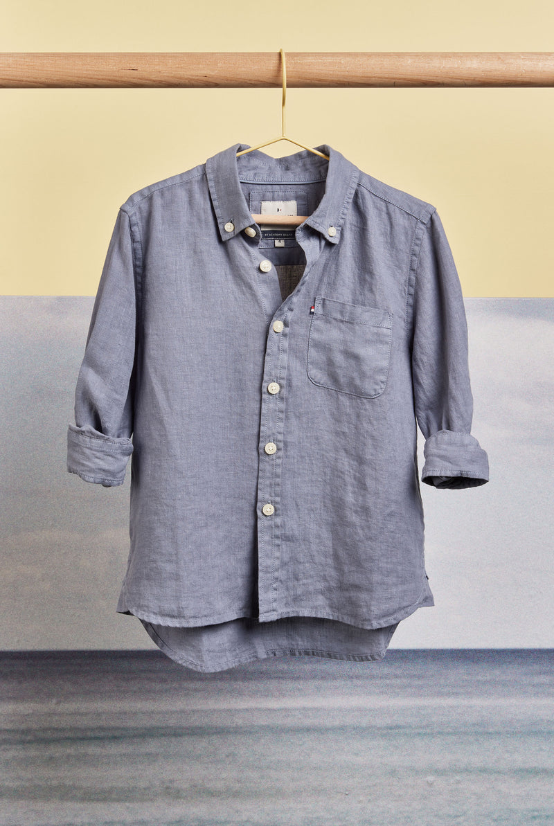 Kids Hampton Linen Shirt