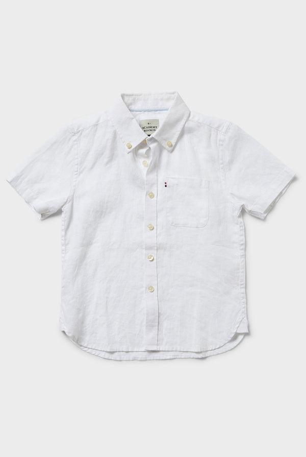 Kids Hampton SS Linen Shirt